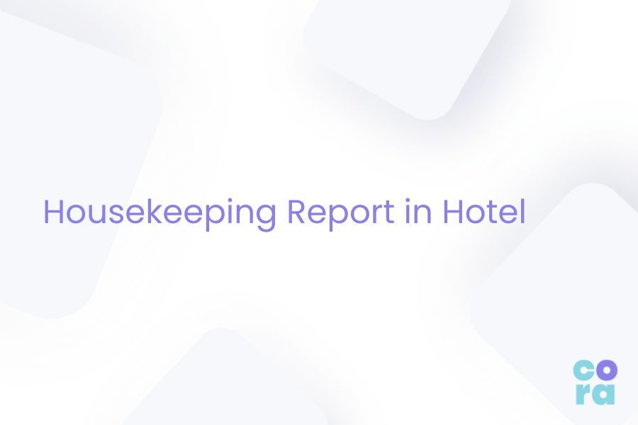 housekeeping report hotel